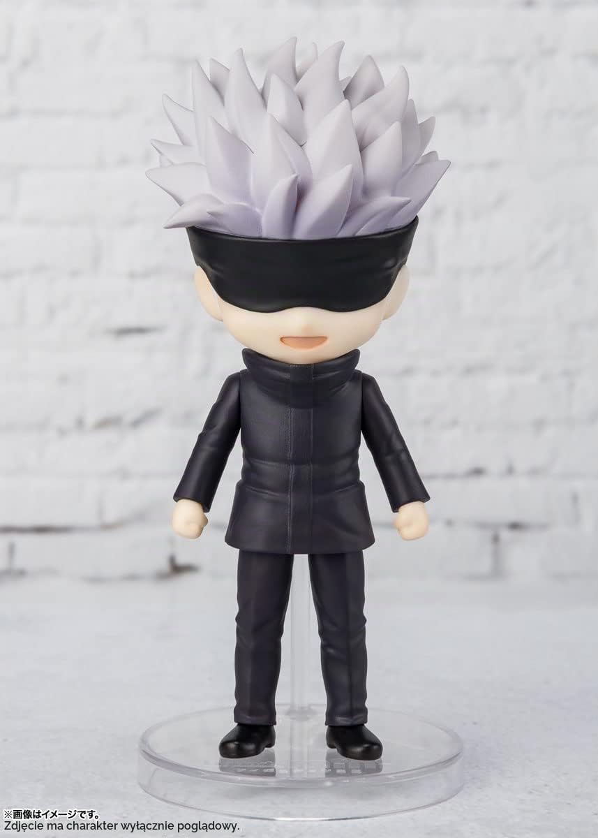 Detalle 2 de Bandai Tamashii Nations Figuarts Mini Satoru Gojo – figurka Jujutsu Kaisen