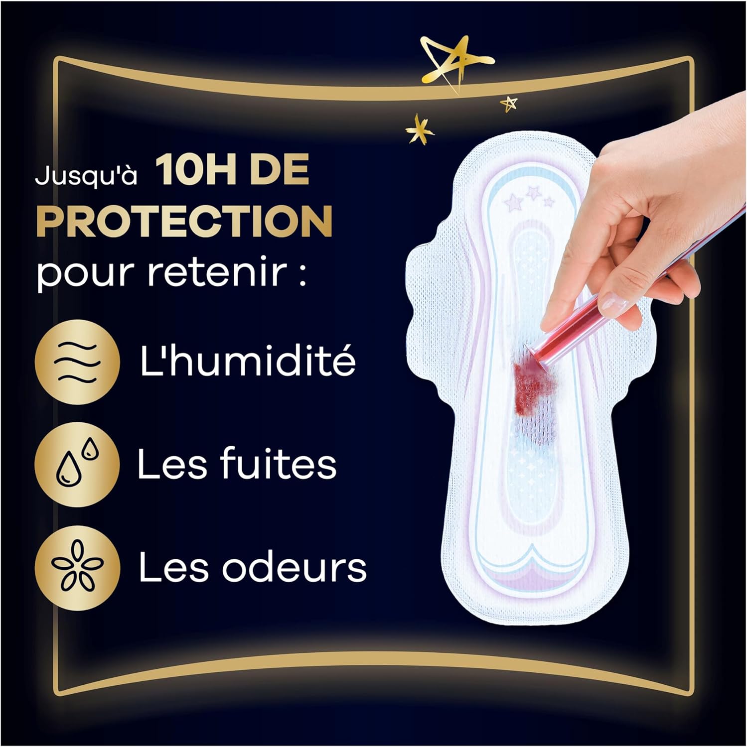 Detalle 2 de Always Ultra serviettes hygiéniques 72 🩸