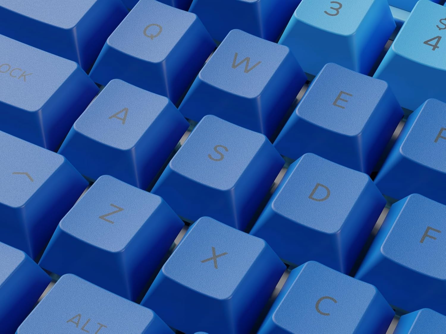 Detalle de Glorious Gaming 115 keycaps GPBT PBT, perfil Cherry, sonido premium 🌊