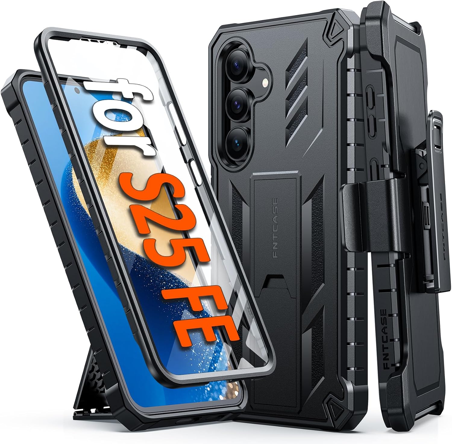 Detalle de FNTCASE Galaxy S25 FE rugged case 6.7-inch