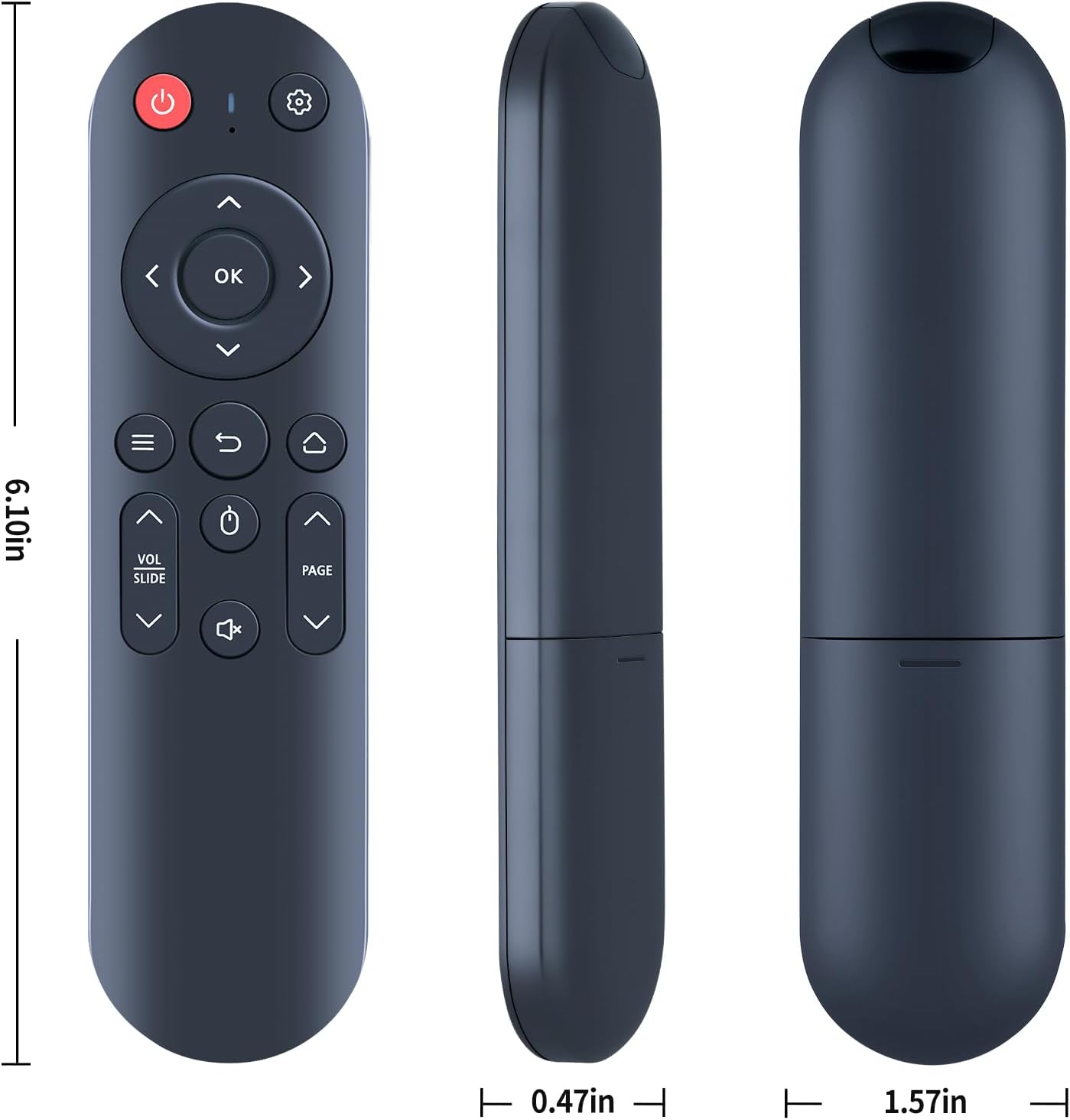 Thumbnail 2 de TCNOUMT Replacement Remote Control for FEARWIKY Maypug P1 Putbecy Projector