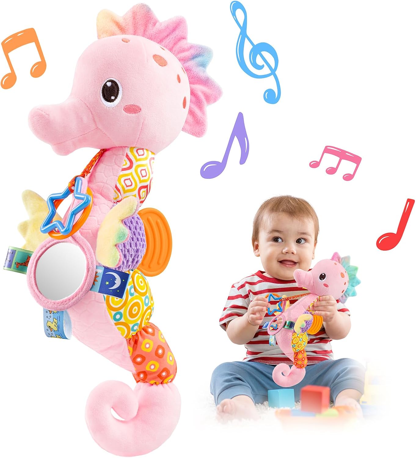 Detalle de LIGHTDESIRE Musical Seahorse Plush
