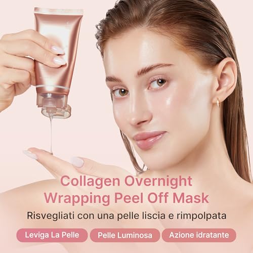 Thumbnail 2 de medicube Wrapping Mask Collagen Overnight Peel Off Facial Mask - Maschera Notturna al Collagene