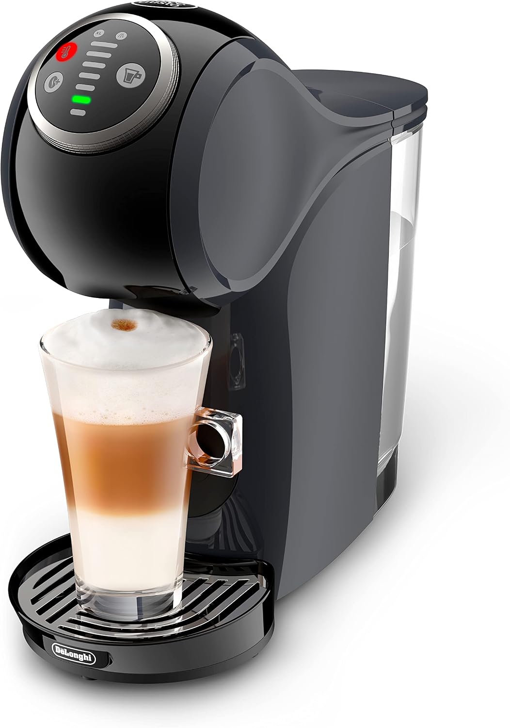 Detalle de Nescafé Dolce Gusto De’Longhi Genio S Plus EDG315.CGY capsule coffee machine (15 bar) in anthracite
