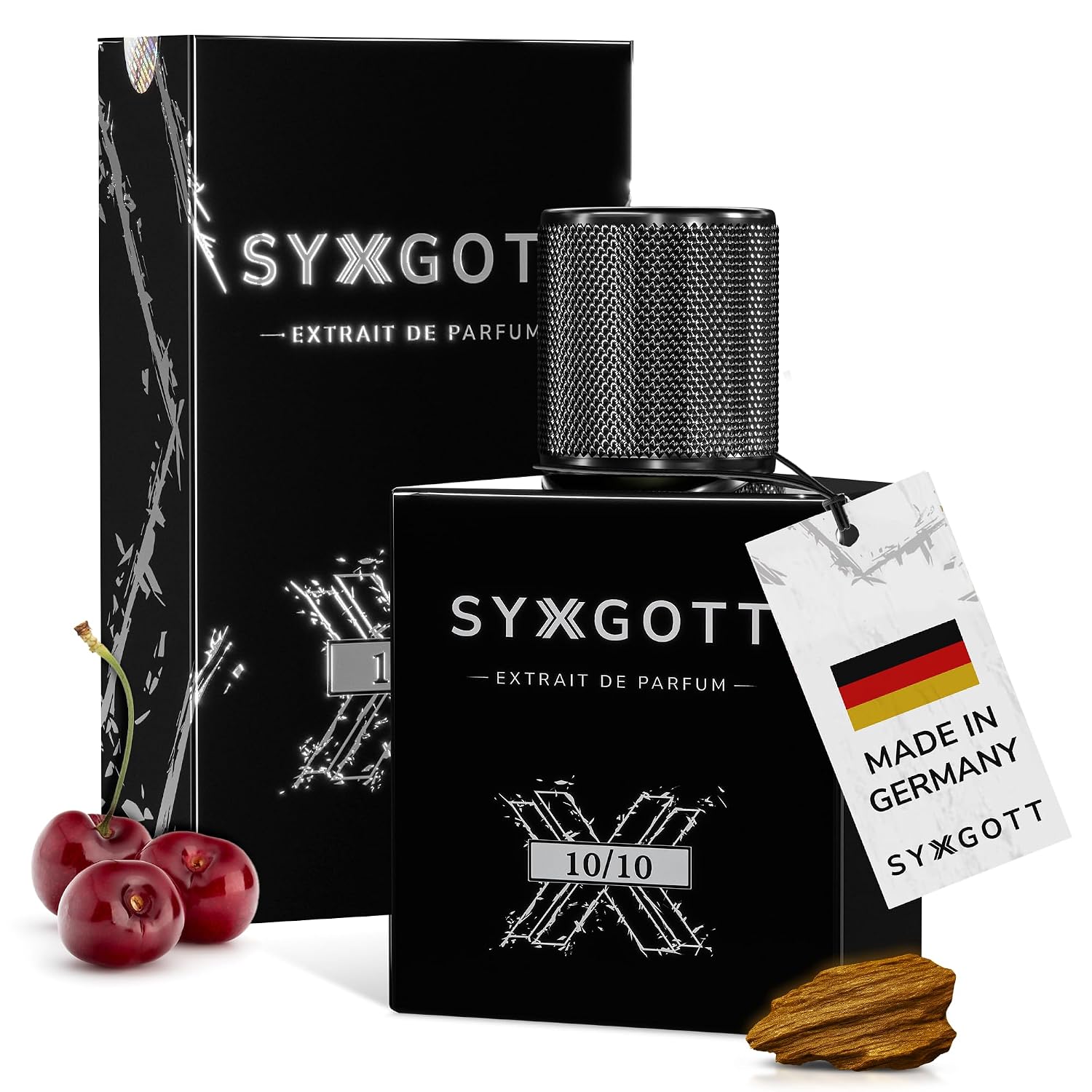 Detalle de SYXGOTT 10/10 Männerparfum Extrait mit Oud und Kirsche