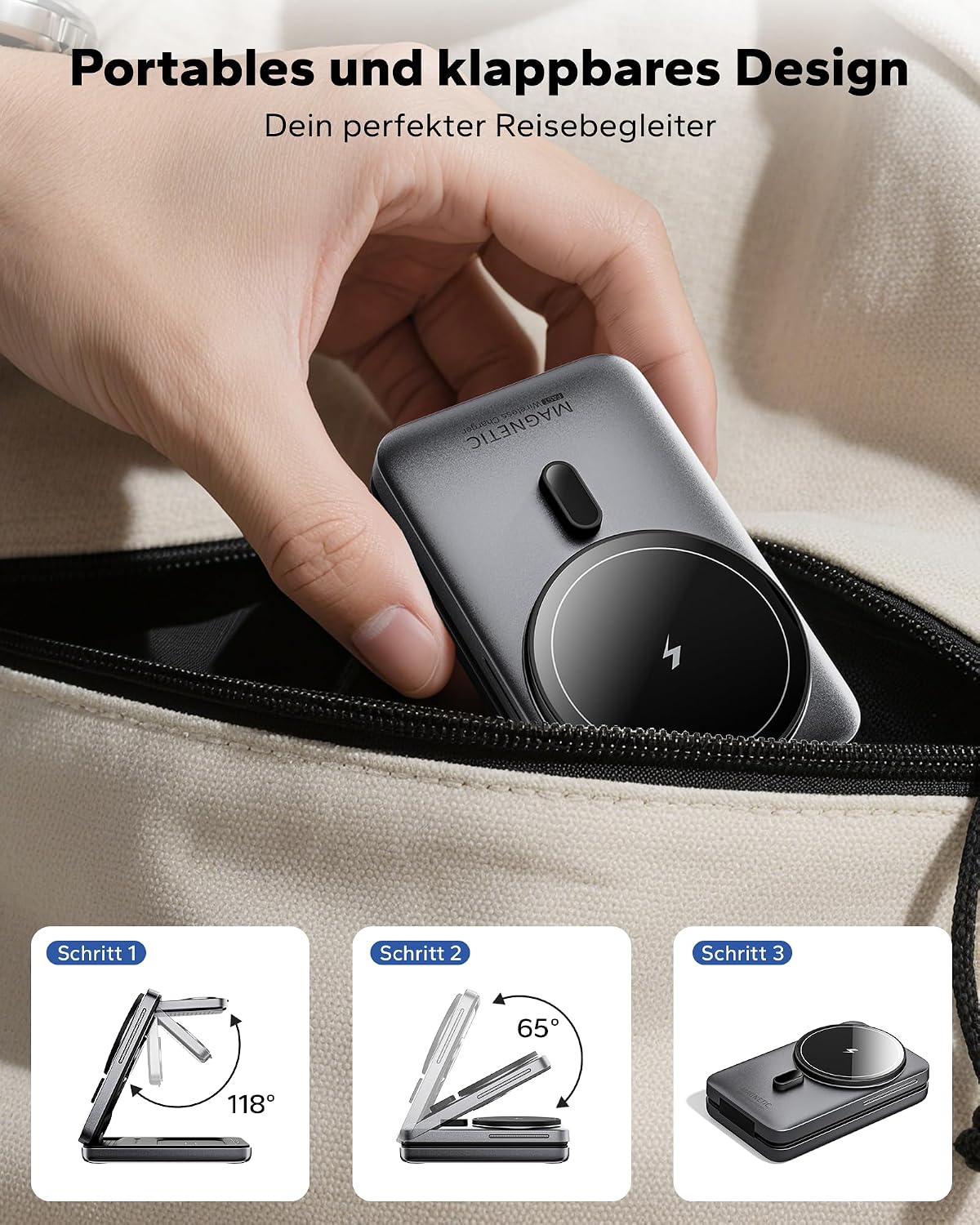 Thumbnail 2 de KPON Magsafe 3‑in‑1 Ladestation