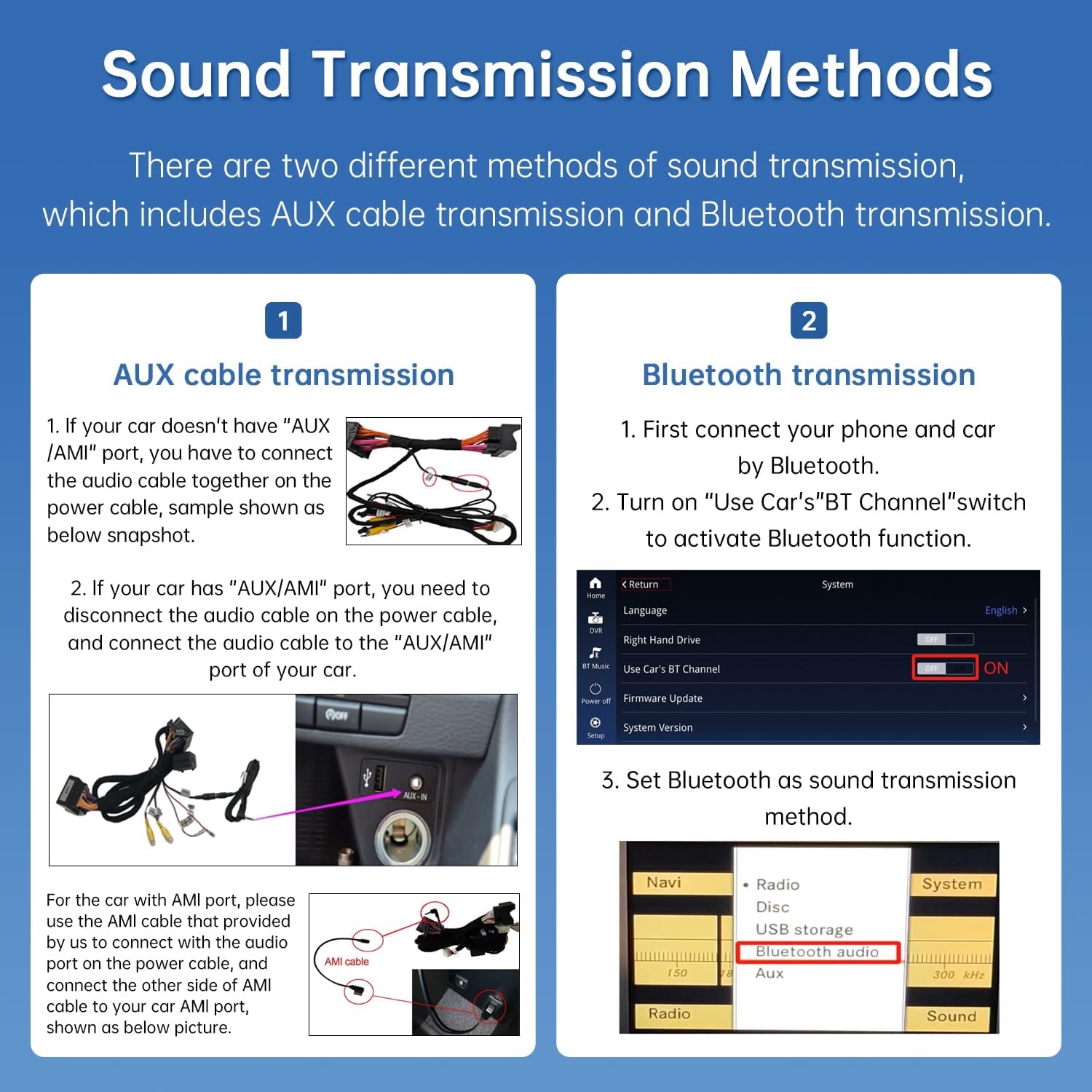 Thumbnail 6 de Road Top CarPlay autoradio 12,3 pouces pour Mercedes Classe C / GLC / V (W205) avec NTG 5.0
