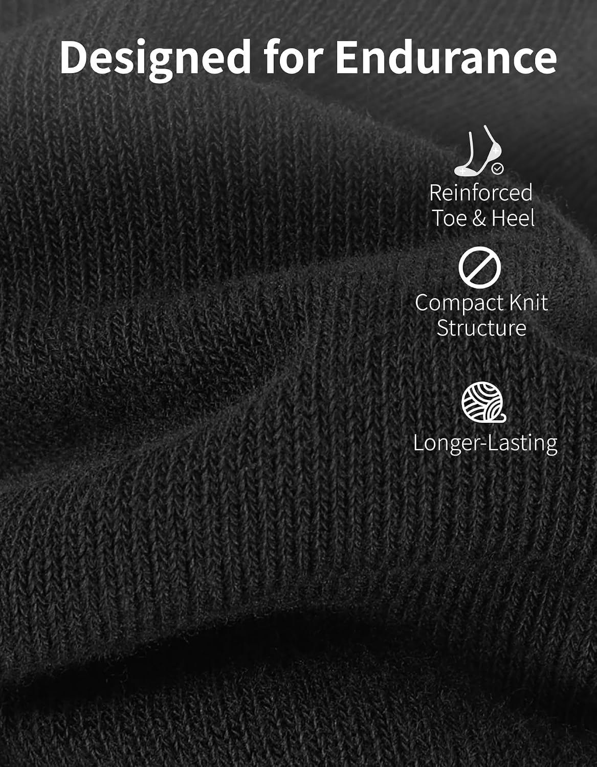 Detalle de CLOSEMATE Trainer Invisible Ankle No Show Socks – 6 Pairs, Unisex