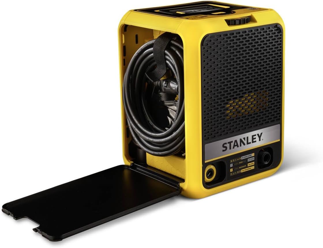 Detalle de Stanley SXPW25CDSS – kompaktowa myjka ciśnieniowa Dual Speed, 180 bar