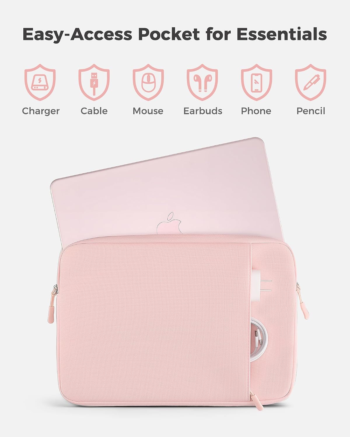 Detalle de ProCase MacBook Neo Sleeve, 13-Inch