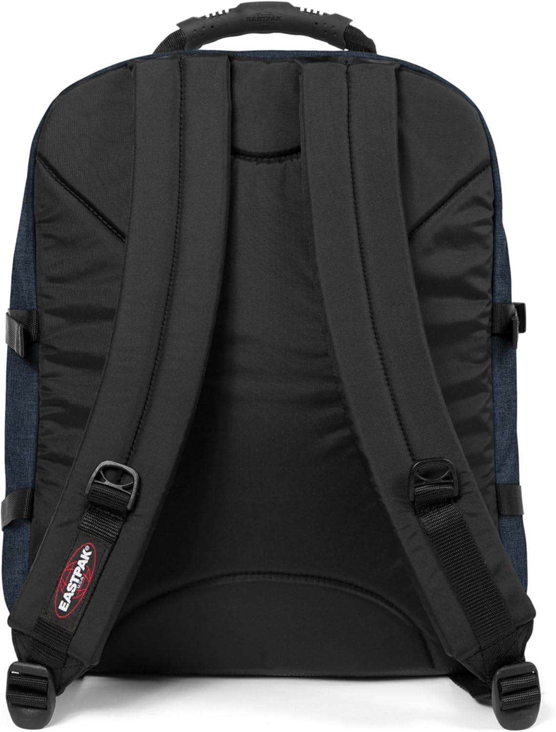 Detalle de EASTPAK Ultimate ULTIMATE Mixte (lot de 1) — sac à dos denim-feel et organisation optimisée