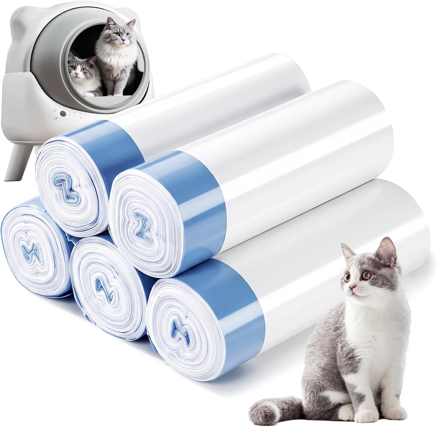 Thumbnail 6 de Cat Litter Bags, 25.2 x 15.7-Inch