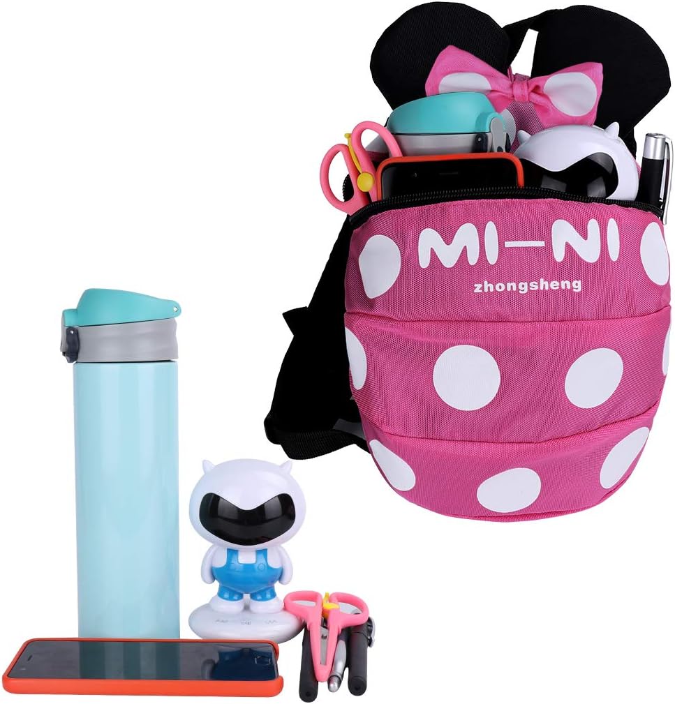 Thumbnail 5 de Baby Toddler Safety Harness Backpack with Leash – Rose Red (S, 1–5 years)