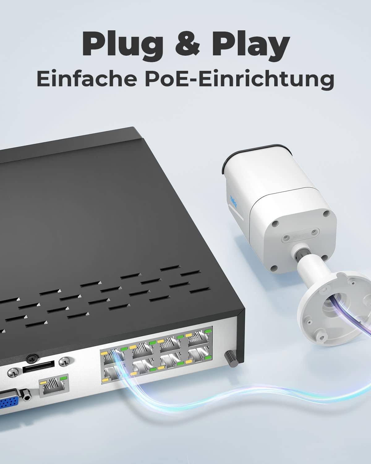 Detalle 2 de Reolink RLK8-800B4 8-CH 4K Überwachungskamera Set