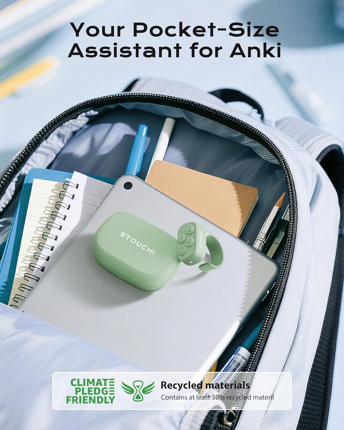 Thumbnail 6 de Stouchi Anki Bluetooth remote ring 12h