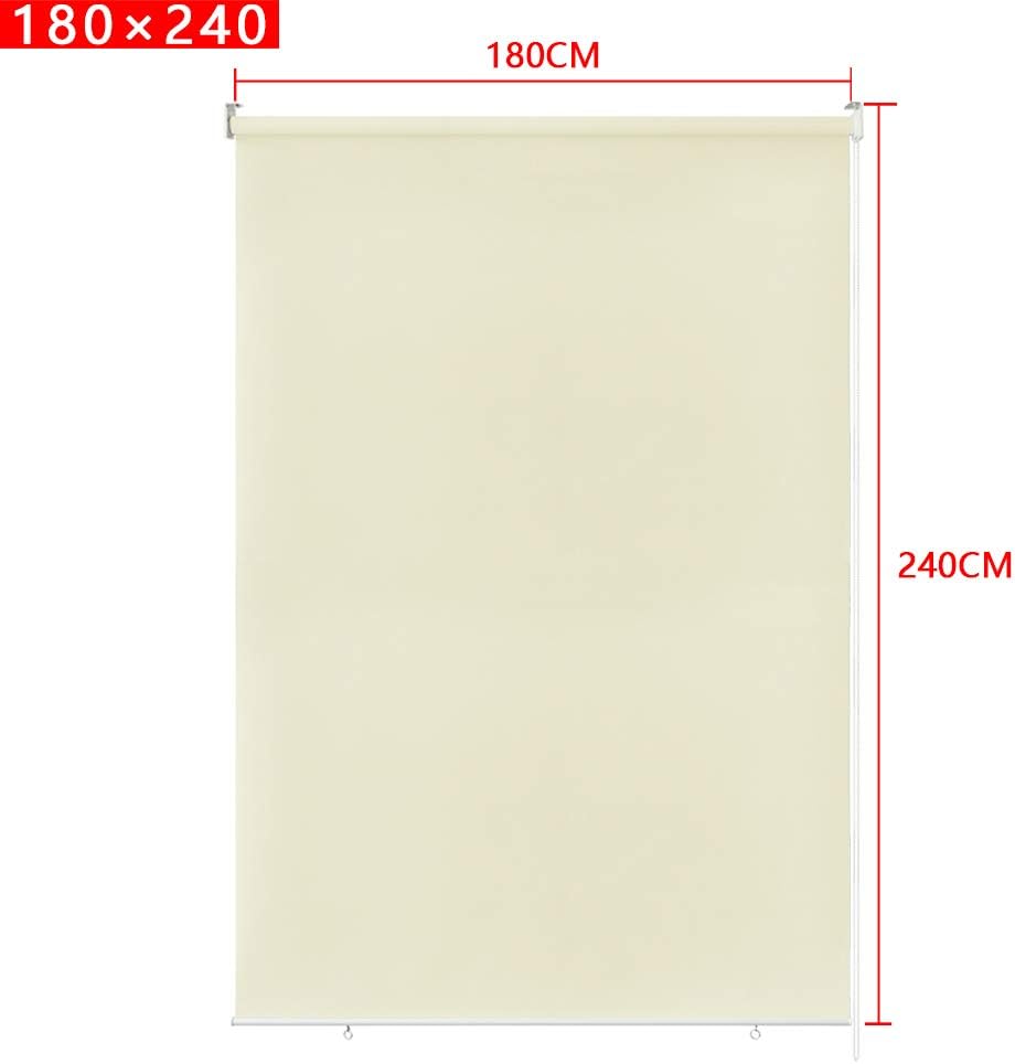 Detalle de UISEBRT 962e4cc6-051e-4fa4-a0e1-60723dddc9e8 verticaal buitenrolgordijn 180 x 240 cm, beige
