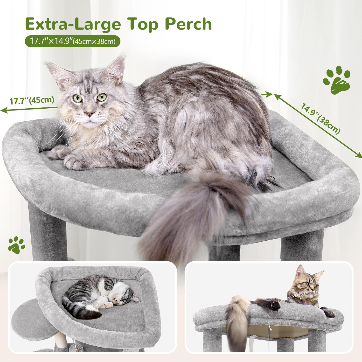 Detalle de Globlazer Cat Tree, 66-Inch