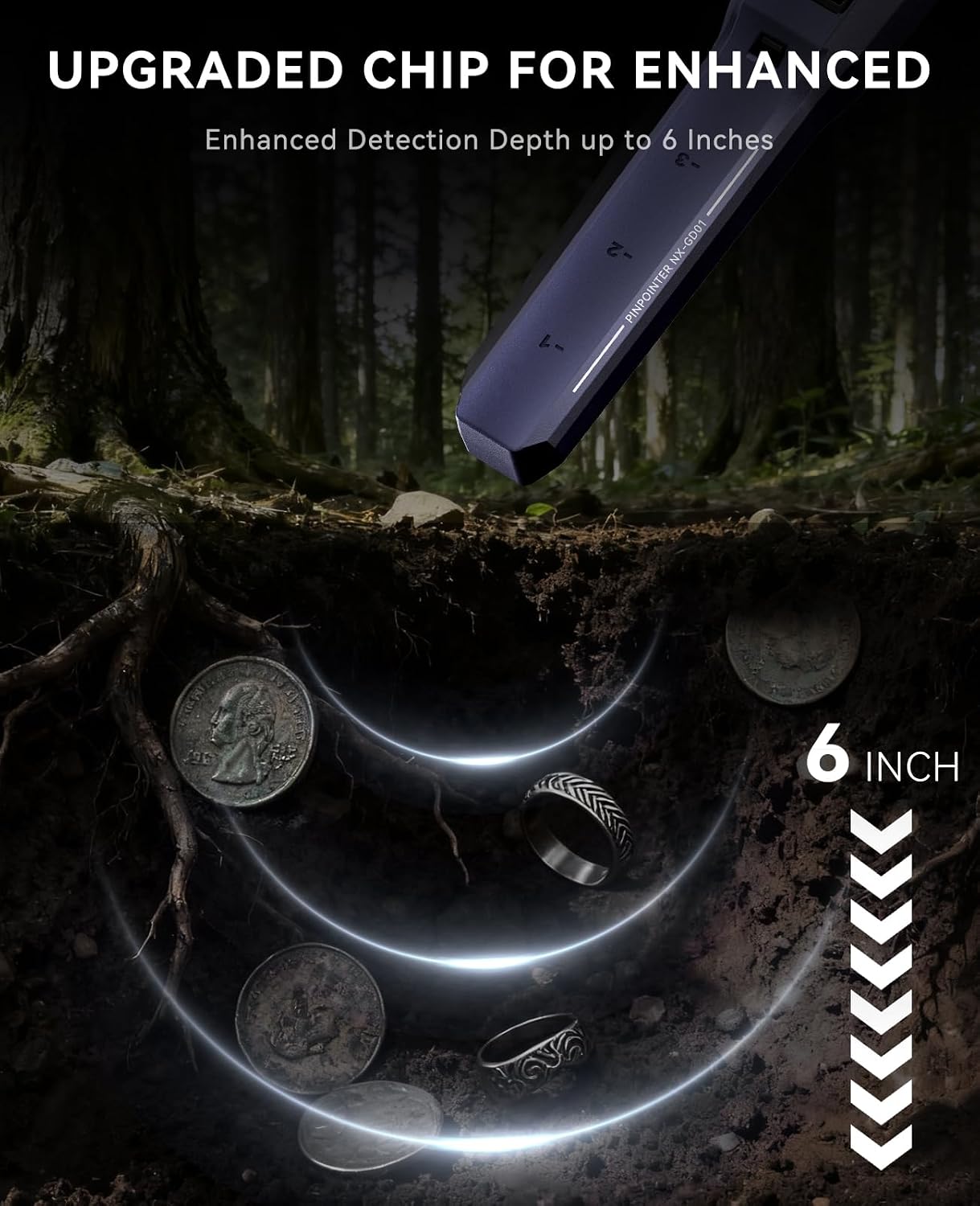 Thumbnail 4 de SUNPOW Pinpointer Metal Detector