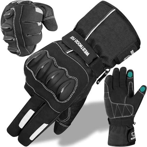 WESTWOOD FOX GEAR Guanti moto termici antivento uomo