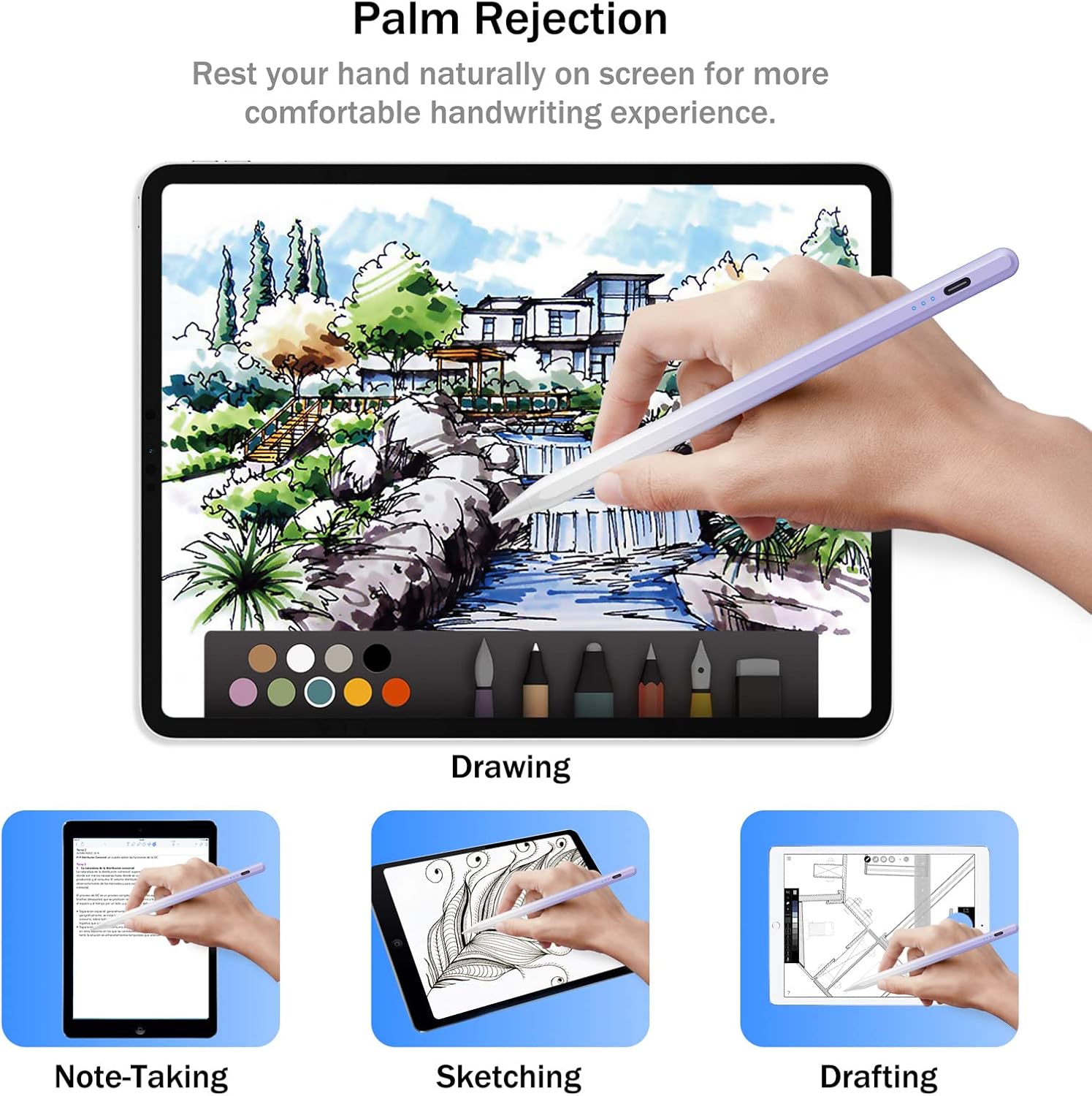 Detalle 2 de Cisteen Stylus Pen for iPad with Tilt Sensor