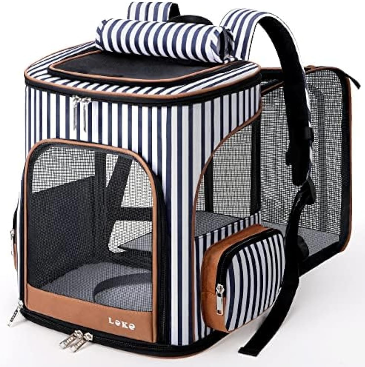 Thumbnail 6 de Lekesky Expandable Cat Carrier Backpack 11 kg