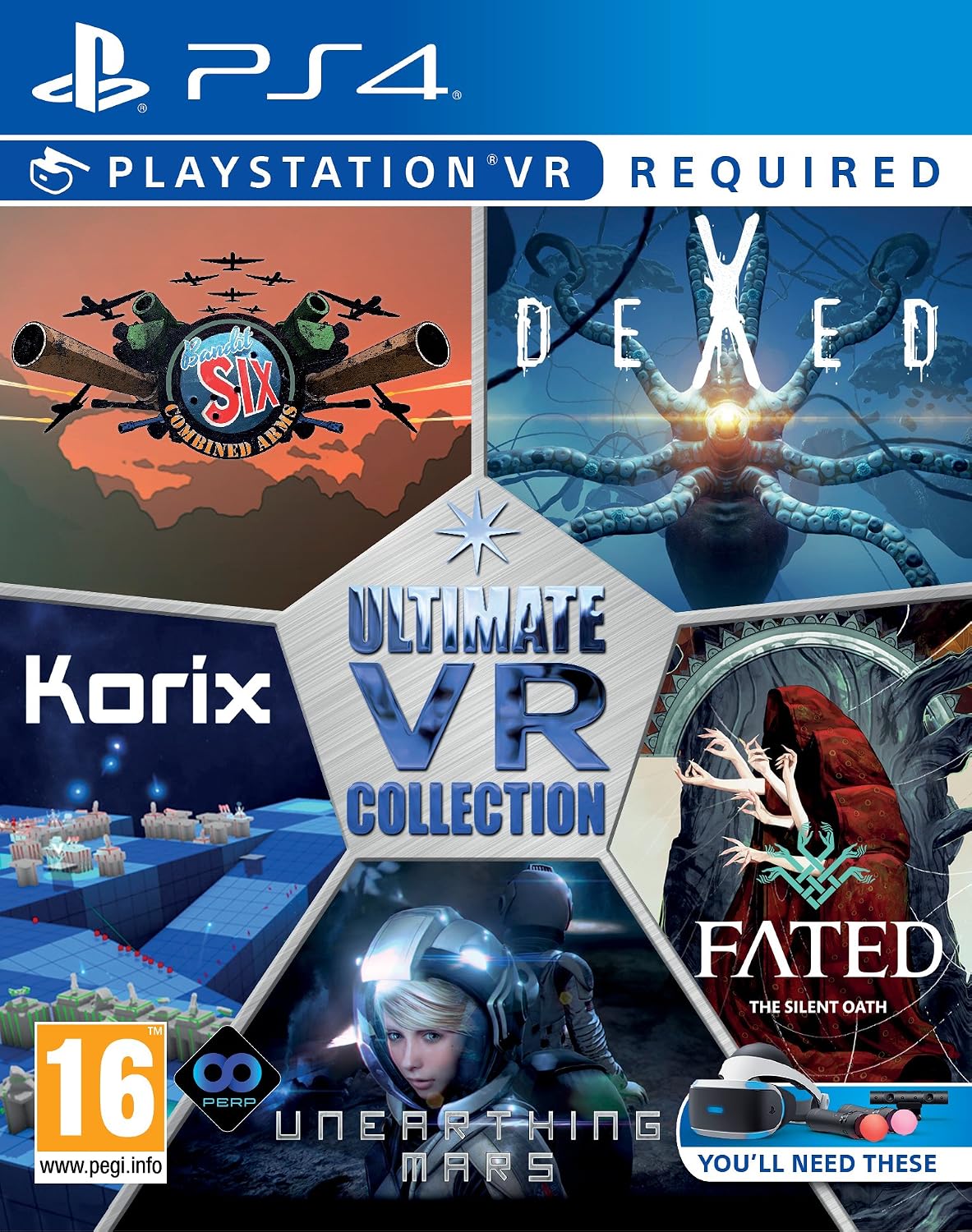 Detalle de The Ultimate VR Collection - 5 Great Games on One Disk (PSVR/PS4) | importación inglesa