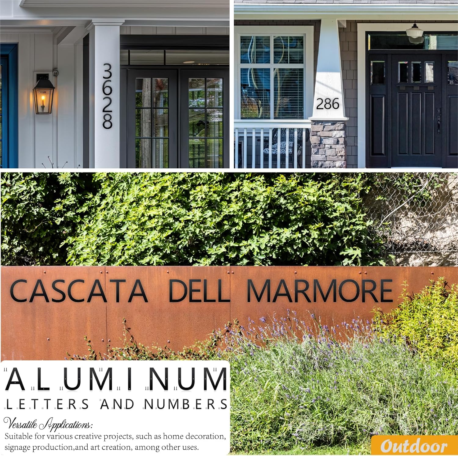 Thumbnail 5 de House Address Letter U, 6 Inch