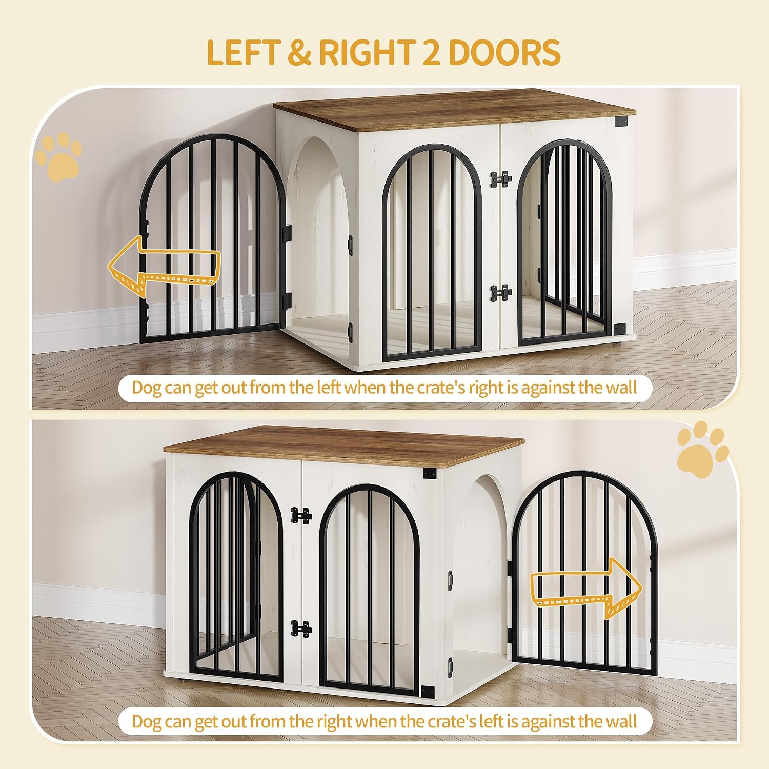 Thumbnail 4 de Hzuaneri 80cm cage pour chiens
