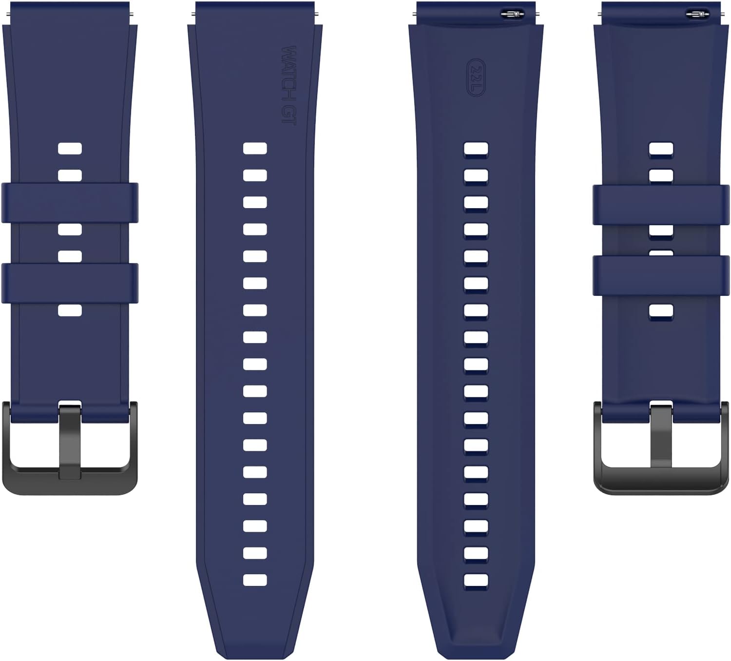 Thumbnail 1 de Silikon-Uhrenarmband für Huawei Watch GT2 46mm (22mm) – kompatibel mit GT2 Pro/GT3/GT3 Pro/GT2 Pro/GT Runner 46mm