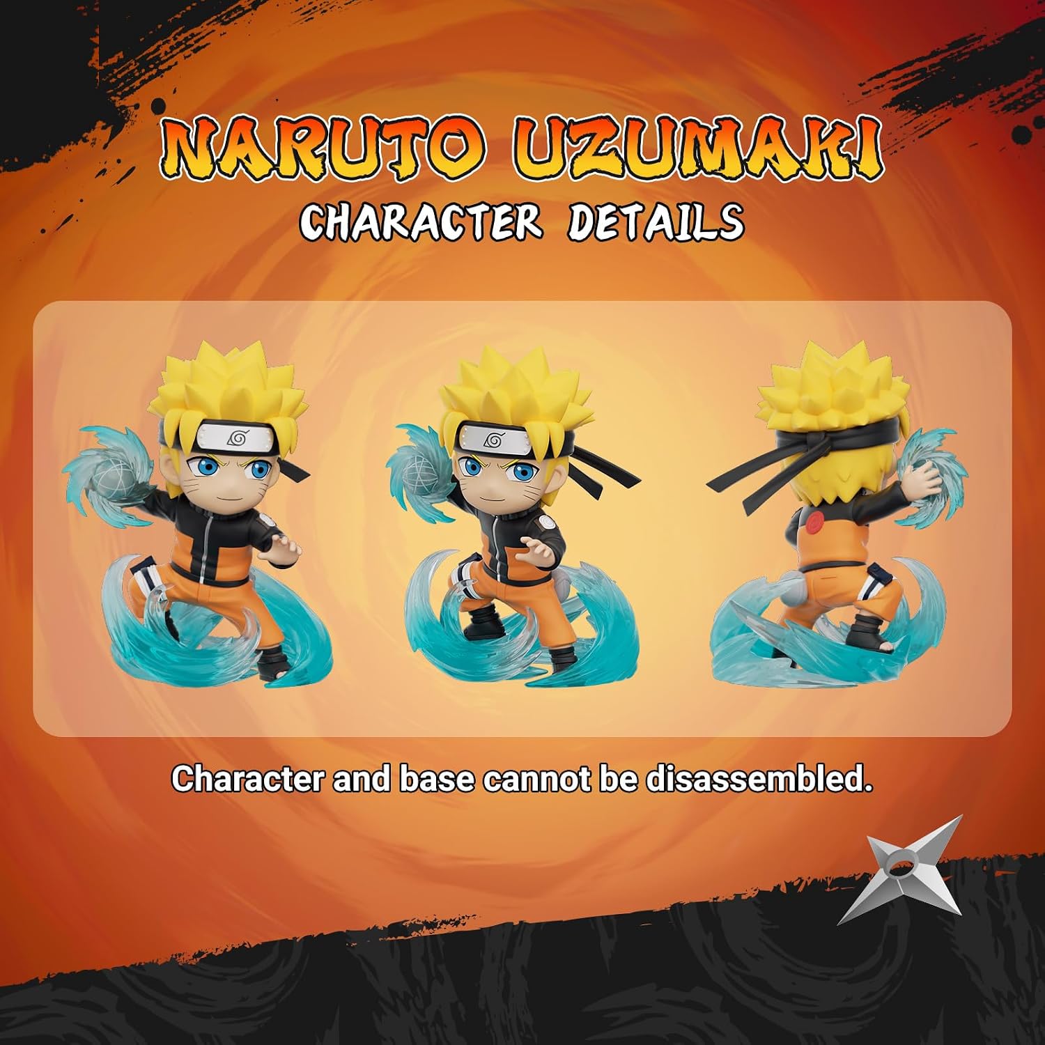 Thumbnail 3 de FUNISM Naruto Shippuden Blind Box Figure, PVC Collectible with Magnetic Card