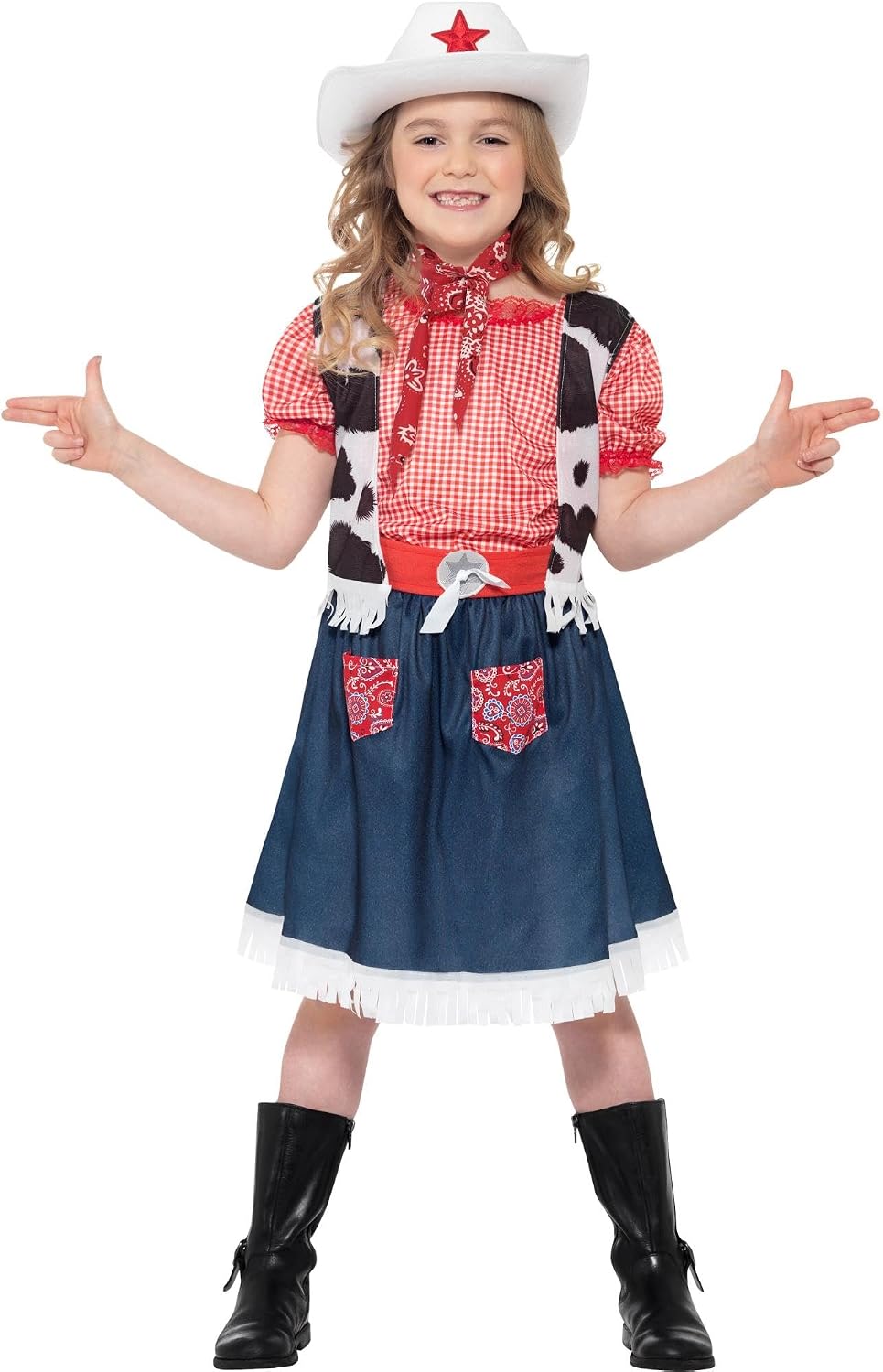 Thumbnail 1 de Smiffys 36328 Déguisement CowGirl Mignonne pour fille 👒