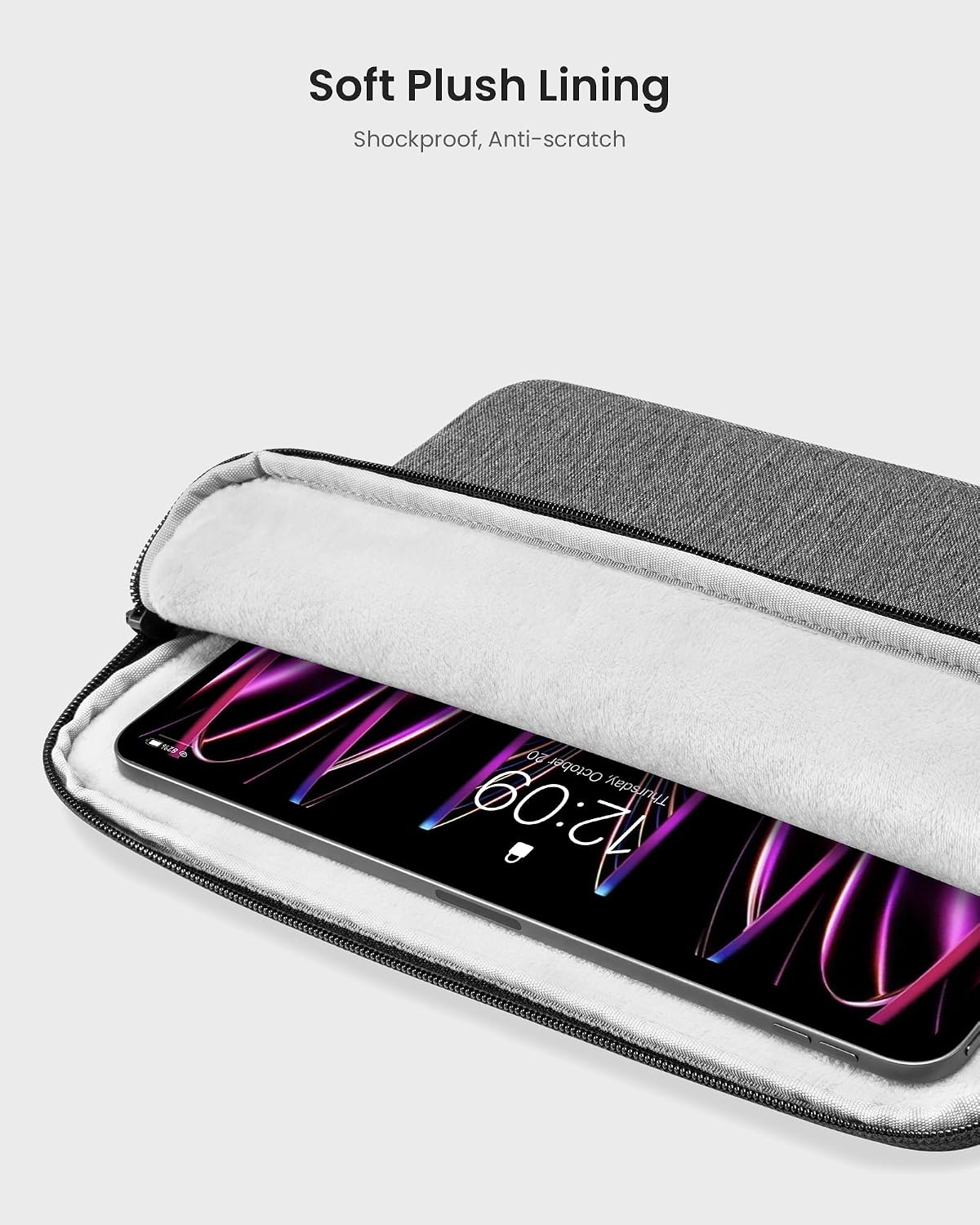 Thumbnail 2 de tomtoc Slim Tablet Sleeve Bag for 13-inch iPad Pro / iPad Air / Galaxy Tab / Surface Pro – Ultra-Slim Protection