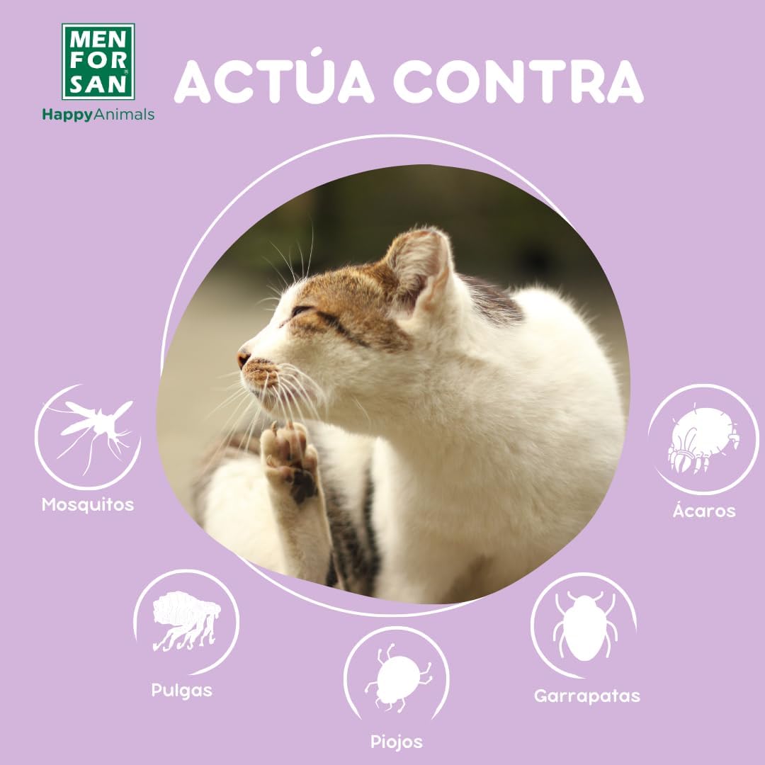 Detalle de Collier Men for San Répulsif d'insectes Chat (30 cm) - repellente naturale per gatti