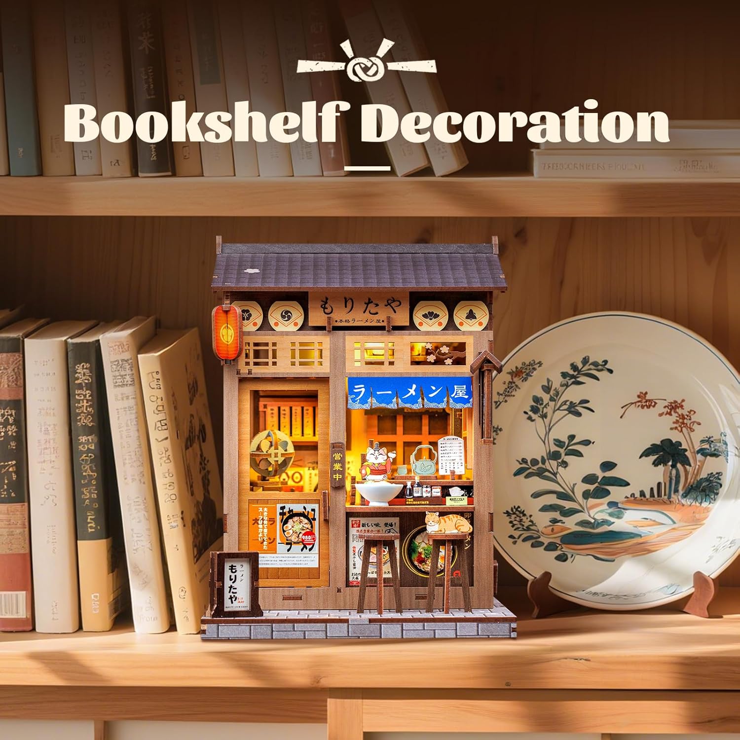 Thumbnail 1 de Fsolis Book Nook Japón kit con iluminación LED