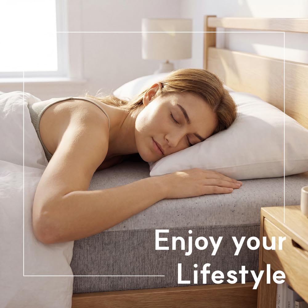 Thumbnail 4 de LIFEMENT E-MT-MEM-12-F-03 12-Inch Full Memory Foam Mattress