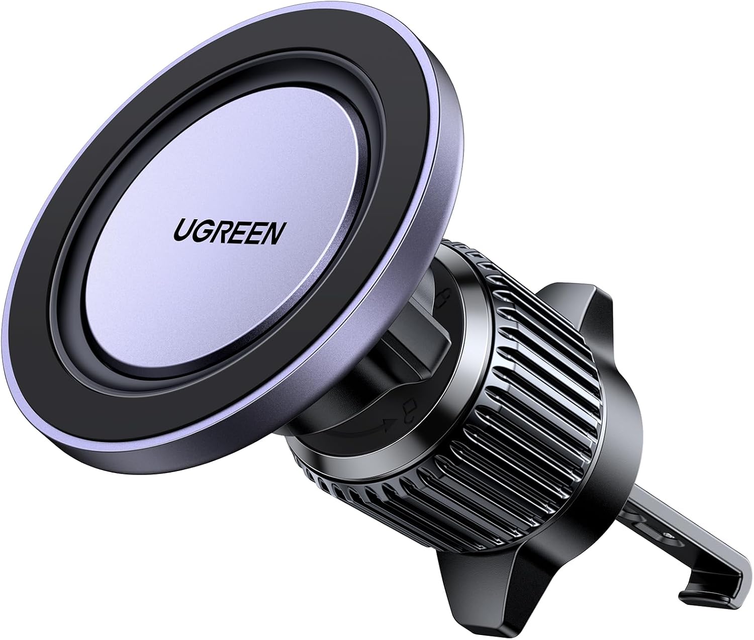 Detalle de UGREEN マグネット式車載スマホホルダー エアコン吹き出し口対応・片手着脱・4.3-7.6インチ対応