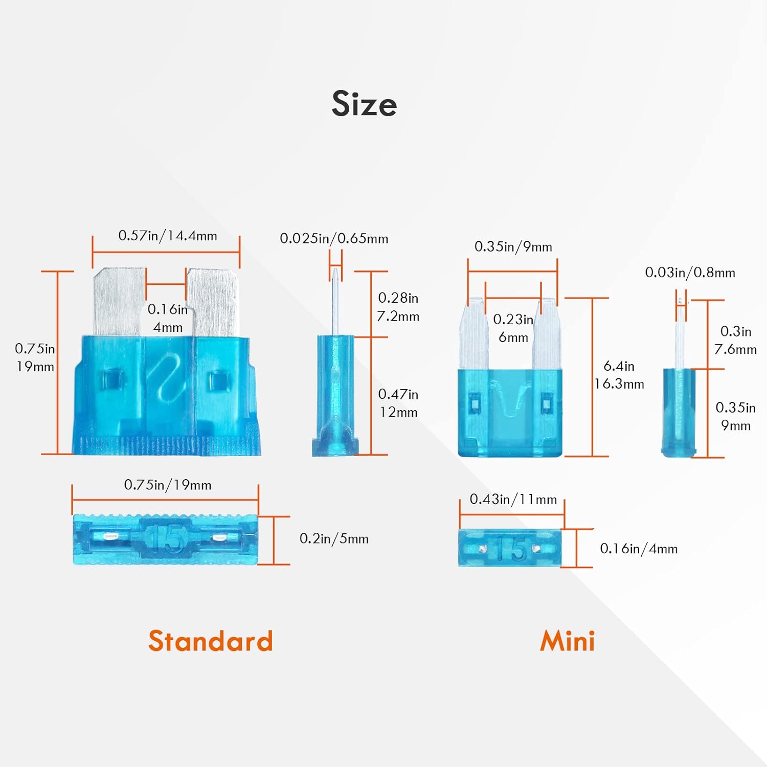 Thumbnail 2 de Gorffy Car Fuses 165pcs kit