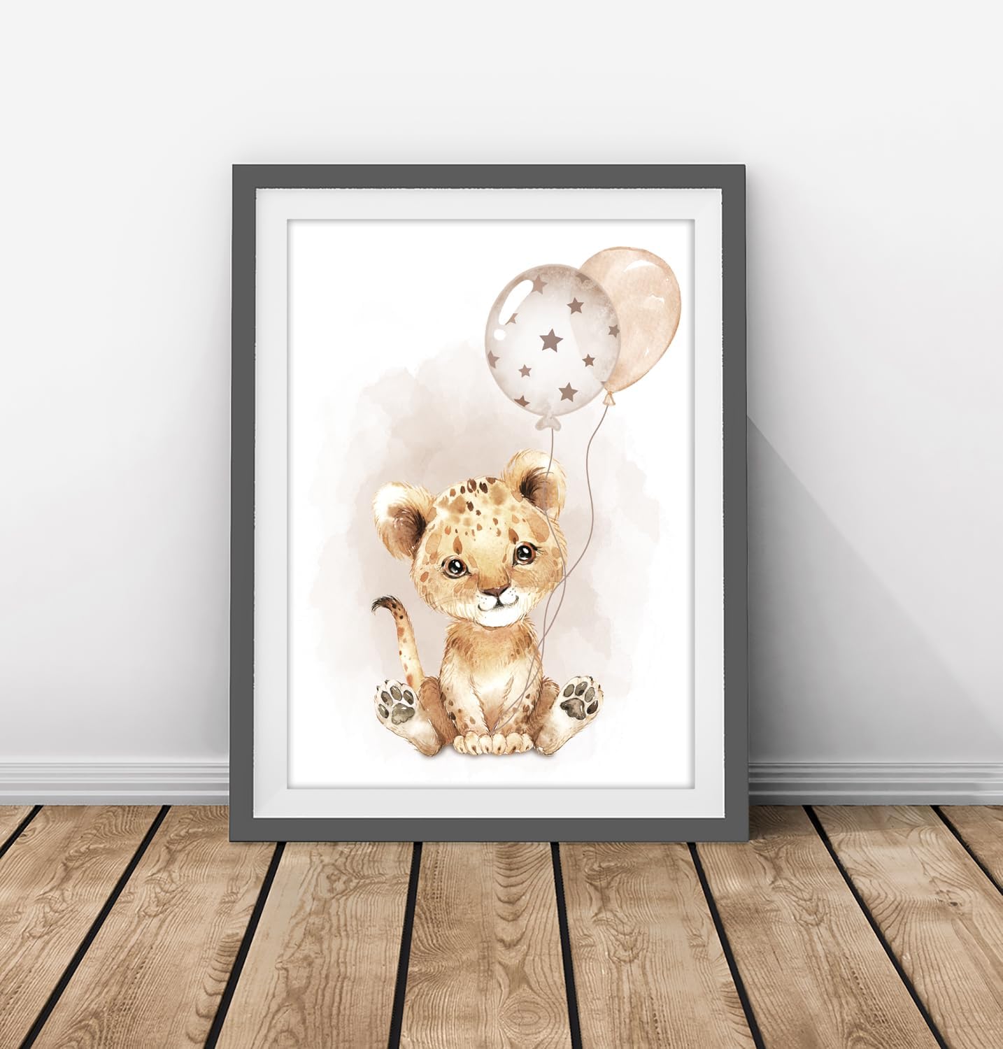 Thumbnail 4 de artpin Poster Kinderzimmer Safari A4