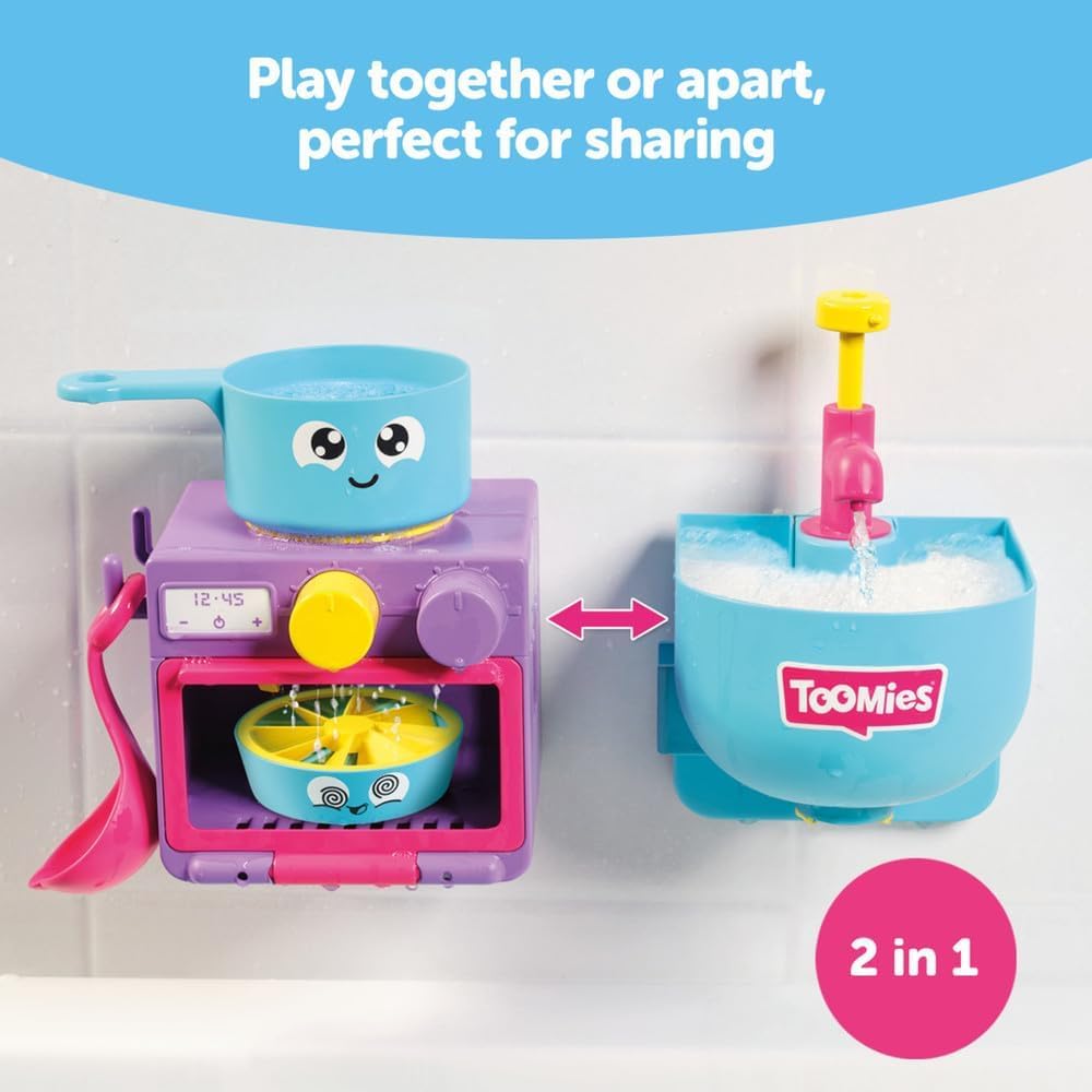 Thumbnail 4 de Toomies Bubble & Bake Bathtime 2‑in‑1 bath toy for toddlers