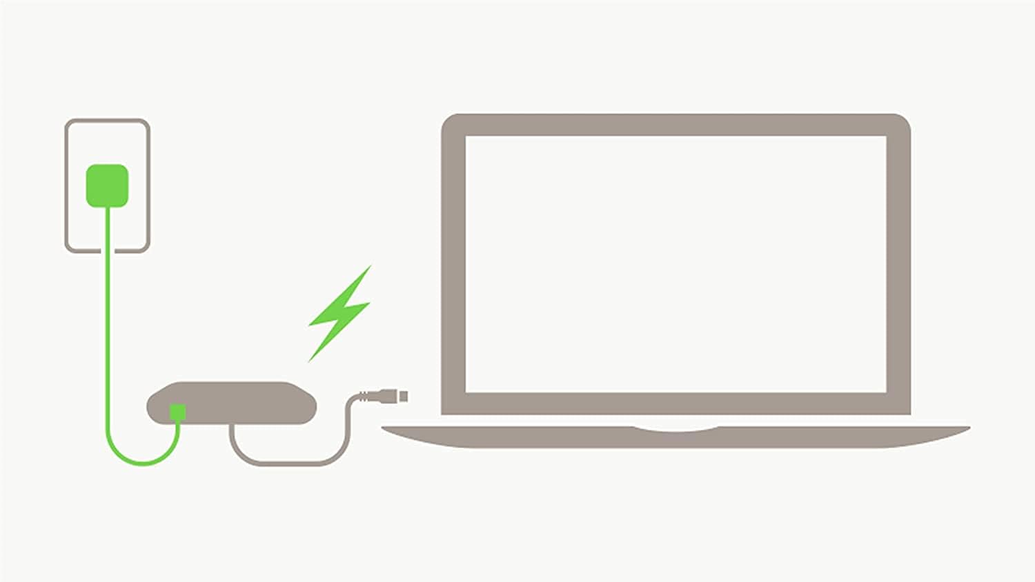 Detalle 2 de Belkin AVC001btBK USB-C to VGA変換アダプタ、60W PD給電対応
