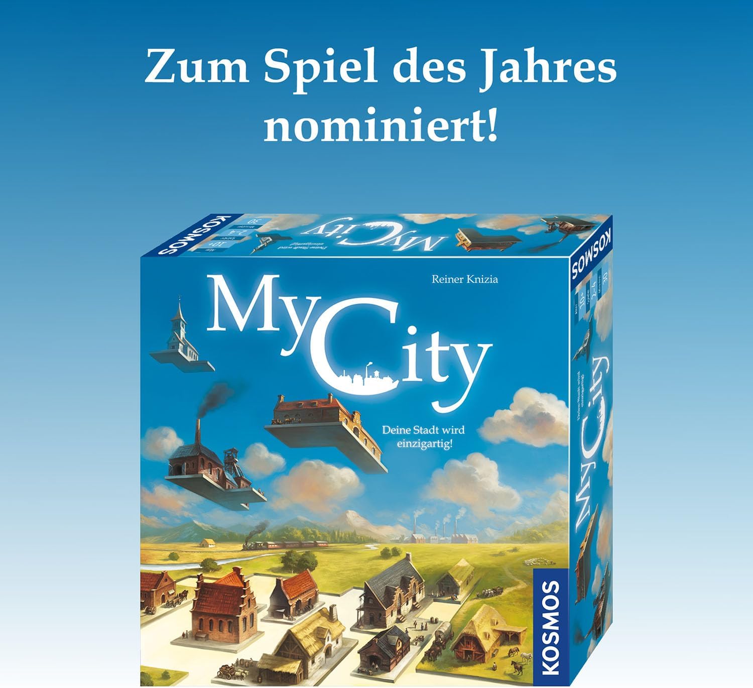 Detalle 1 de KOSMOS 691486 My City Familienspiel 2–4 Personen 🎲