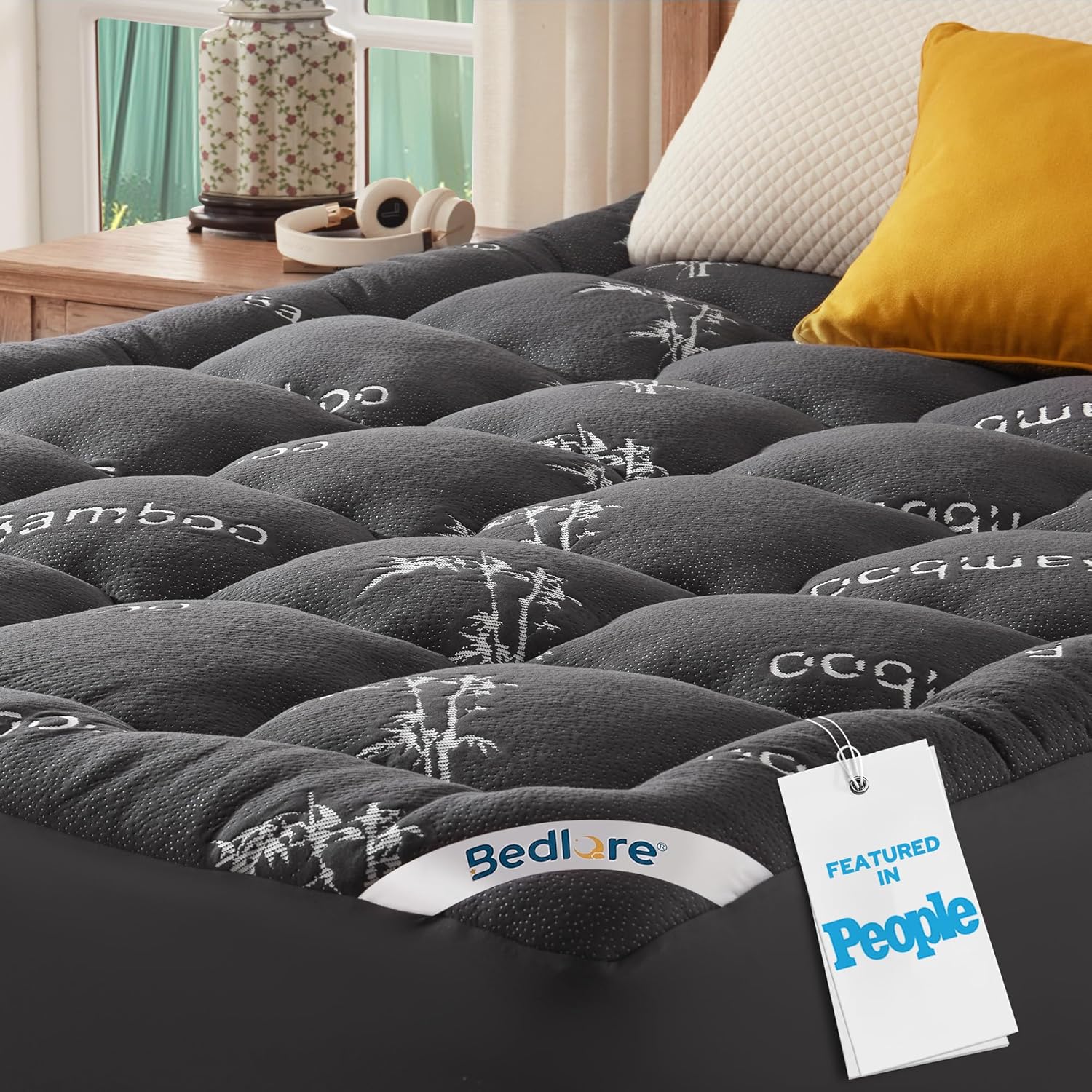 Detalle de BEDLORE Mattress Topper Double Bed