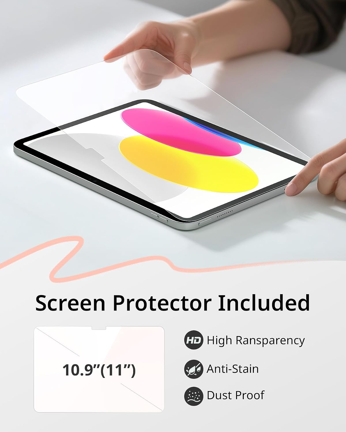 Thumbnail 5 de CACOE iPad A16 case with screen protector