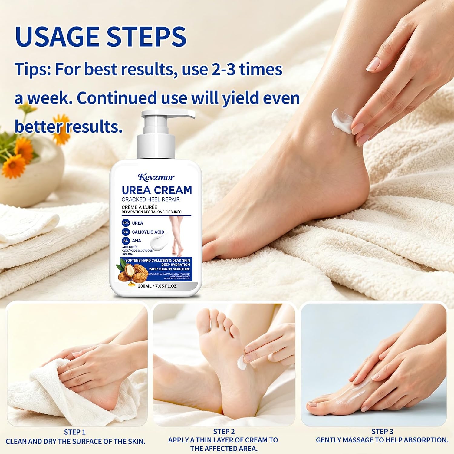 Thumbnail 6 de Kevzmor Foot Cream 200 mL