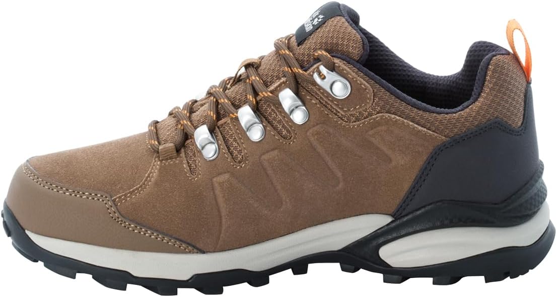 Detalle de Jack Wolfskin Damen Refugio Texapore Low Walking-Schuh – wasserdicht, atmungsaktiv, für leichte Tagestouren