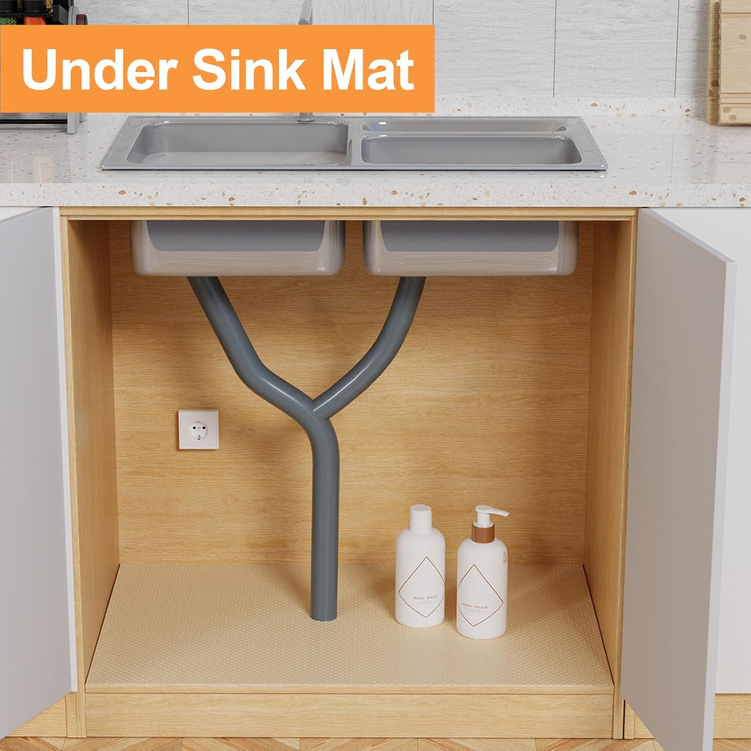 Thumbnail 2 de 24-inch Large Shelf Liner Waterproof 24" x 300"