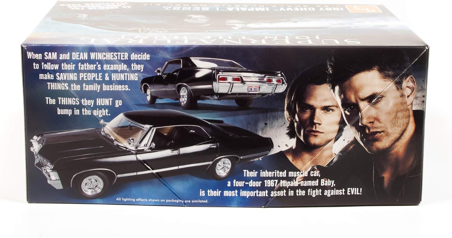 Detalle 2 de amt AMT1124 1/25 スーパーナチュラル 1967 シボレー・インパラ 4ドア プラモデル