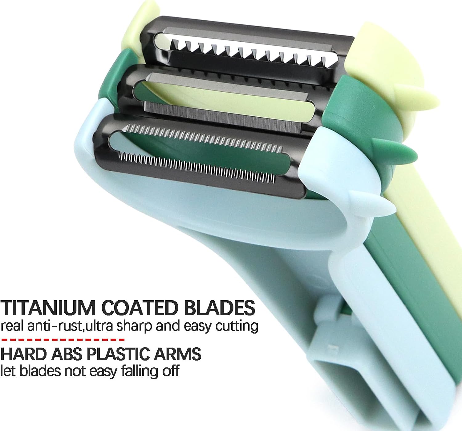 Detalle 2 de VOGARB Vegetable Peeler 3-blade set, Y‑shape 🍴