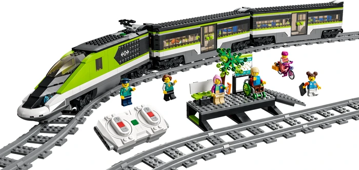 Thumbnail 1 de LEGO City Personen-Schnellzug 60337 – schnelles Bahnerlebnis für die Stadt