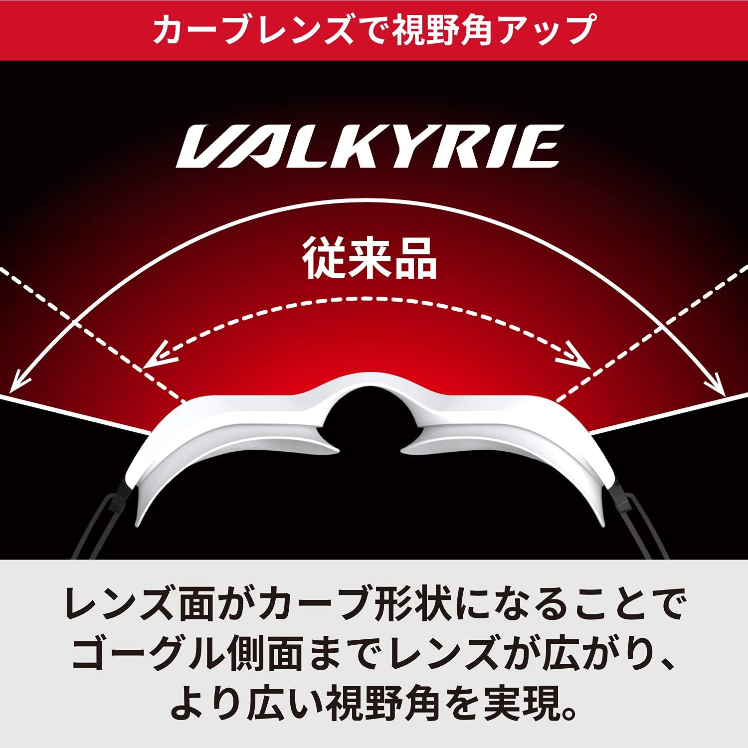 Detalle de SWANS VALKYRIE SR-72PAFAB 日本製スイミングゴーグル PAF曇り止め・MITミラー